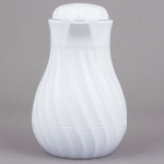 Vollrath 52120 SwirlServe 10 oz. White Hot-N-Cold Beverage Server Vollrath 52120 SwirlServe 10 oz. White Hot-N-Cold Beverage Server