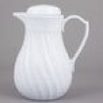 Vollrath 52120 SwirlServe 10 oz. White Hot-N-Cold Beverage Server Vollrath 52120 SwirlServe 10 oz. White Hot-N-Cold Beverage Server