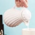 Vollrath 52120 SwirlServe 10 oz. White Hot-N-Cold Beverage Server Vollrath 52120 SwirlServe 10 oz. White Hot-N-Cold Beverage Server