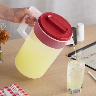 Rubbermaid® Simply Pour 1 Gallon Plastic Pitcher with Multifunction Lid