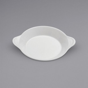 Oneida Buffalo Bright White Ware by 1880 Hospitality F8010000691 8 oz. Porcelain Shirred Egg Casserole Dish - 24/Case Oneida Buffalo Bright White Ware by 1880 Hospitality F8010000691 8 oz. Porcelain Shirred Egg Casserole Dish - 24/Case