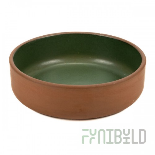 Maria Portugal Terracota Terra 40 oz. Green Stoneware Bowl by Arc Cardinal - 6/Case