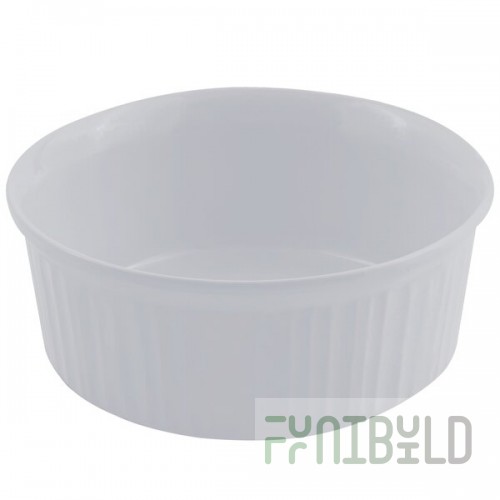 Bon Chef 5053 1.5 Qt. Pewter-Glo Cast Aluminum Casserole Dish