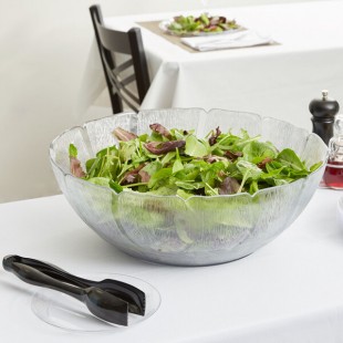 Carlisle 691907 Petal Mist 17.2 Qt. Clear Polycarbonate Bowl Carlisle 691907 Petal Mist 17.2 Qt. Clear Polycarbonate Bowl