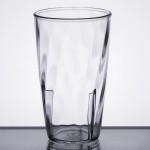 Carlisle 4366307 Swirl 8 oz. Clear Polycarbonate Tumbler - 6/Pack Carlisle 4366307 Swirl 8 oz. Clear Polycarbonate Tumbler - 6/Pack