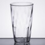 Carlisle 4366307 Swirl 8 oz. Clear Polycarbonate Tumbler - 6/Pack Carlisle 4366307 Swirl 8 oz. Clear Polycarbonate Tumbler - 6/Pack