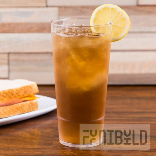 GET SW-1524-CL Orbis 24 oz. Clear Customizable SAN Plastic Tumbler - 24/Case