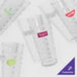 GET SW-1524-CL Orbis 24 oz. Clear Customizable SAN Plastic Tumbler - 24/Case
