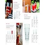 GET SW-1524-CL Orbis 24 oz. Clear Customizable SAN Plastic Tumbler - 24/Case