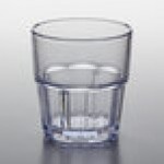 GET 9909-1-CL Bahama 9 oz. Clear Customizable SAN Plastic Tumbler - 12/Pack GET 9909-1-CL Bahama 9 oz. Clear Customizable SAN Plastic Tumbler - 12/Pack