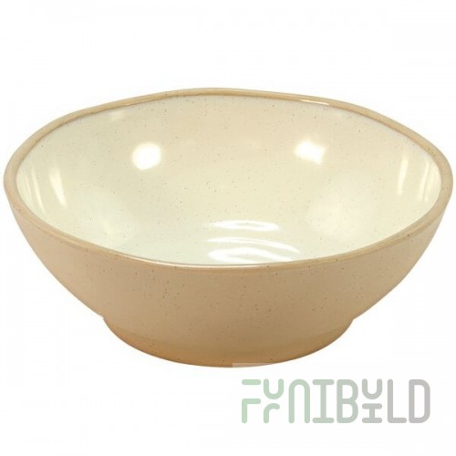 Dalebrook Marl from Global Tableware Collective 48 oz. Cream Melamine Bowl - 6/Case