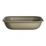 Creations Brooklyn from Steelite International 3.5 Qt. Blue Melamine Rectangular Bowl - 6/Case