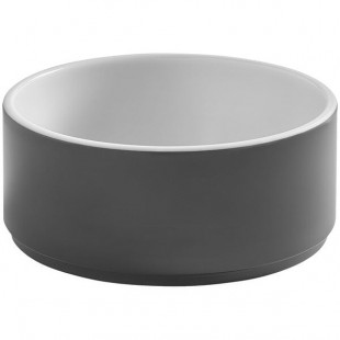 American Metalcraft Unity 16 oz. Round Melamine Graphite Bowl American Metalcraft Unity 16 oz. Round Melamine Graphite Bowl