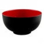 Elite Global Solutions JW642T Karma 2 Qt. Black and Red Round Two-Tone Melamine Bowl - 6/Case Elite Global Solutions JW642T Karma 2 Qt. Black and Red Round Two-Tone Melamine Bowl - 6/Case