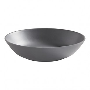 American Metalcraft Mix & Matte 24 oz. Gray Melamine Bowl American Metalcraft Mix & Matte 24 oz. Gray Melamine Bowl