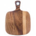 TableCraft 123480 Acacia Wood Display Bread Board - 6