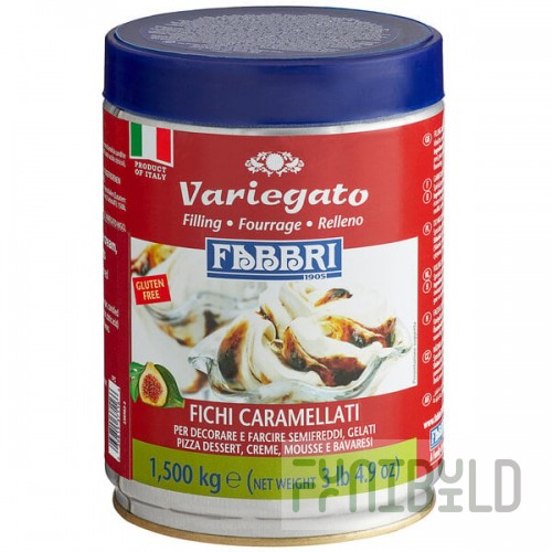 Fabbri 1.5 kg Caramelized Fig Variegate / Marbling