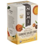 Numi Organic Golden Tonic Turmeric Tea Bags - 72/Case