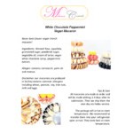 Macaron Centrale Vegan White Chocolate Peppermint Macaron - 24/Case