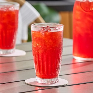 DominAde 21.6 oz. Fruit Punch Drink Mix - 12/Case DominAde 21.6 oz. Fruit Punch Drink Mix - 12/Case