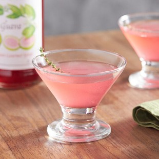 Monin Premium Guava Flavoring / Fruit Syrup 750 mL - 12/Case