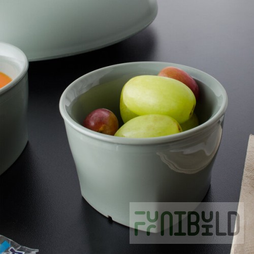 Cambro MDSHB5447 Harbor Collection Meadow 5 oz. Insulated Plastic Bowl - 48/Case