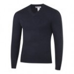 National Patrol by Henry Segal Men's Customizable Navy High-Tech Acrylic Long Sleeve Sweater - XL