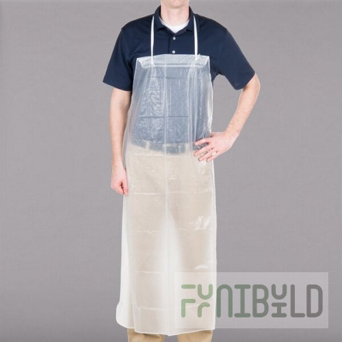 Cordova Clear 8 Mil Vinyl Dishwasher Apron