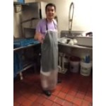 Cordova Clear 8 Mil Vinyl Dishwasher Apron