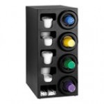 Dispense-Rite Black Polystyrene One-Size-Fits-All Right Side 4-Compartment Cup Dispenser with Built-In Lid and Straw Organizer STL-C-4RBT Dispense-Rite Black Polystyrene One-Size-Fits-All Right Side 4-Compartment Cup Dispenser with Built-In Lid and Straw Organizer STL-C-4RBT