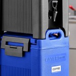 CaterGator 5 Gallon Blue Insulated Beverage Dispenser