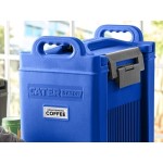 CaterGator 5 Gallon Blue Insulated Beverage Dispenser