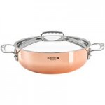 de Buyer Prima Matera 3.2 Qt. Induction Ready Copper Saute Pan 6230.24 de Buyer Prima Matera 3.2 Qt. Induction Ready Copper Saute Pan 6230.24