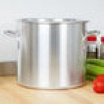 Vollrath 4303 Wear-Ever 12 Qt. Classic Aluminum Rolled Edge Stock Pot