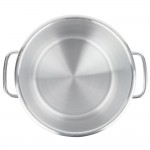 Vollrath 4303 Wear-Ever 12 Qt. Classic Aluminum Rolled Edge Stock Pot