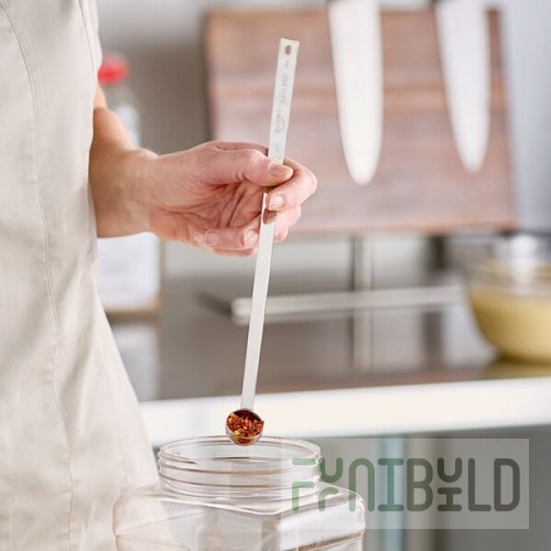 Vollrath 47027 1 tsp. Stainless Steel Long Handled Measuring Spoon