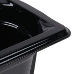 Vollrath 8094420 Super Pan® 1/9 Size Black Polycarbonate Food Pan - 4