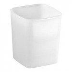 Carlisle 2 and 4 Qt. Translucent Square Polyethylene Food Storage Container Lid