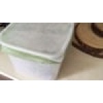 Carlisle 2 and 4 Qt. Translucent Square Polyethylene Food Storage Container Lid