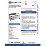 Beverage-Air SPED72HC-12-4-CL Elite Series 72 Beverage-Air SPED72HC-12-4-CL Elite Series 72