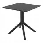 Siesta Lisa Black Resin Outdoor Dining Arm Chair Siesta Lisa Black Resin Outdoor Dining Arm Chair
