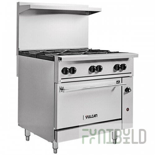 Scratch and Dent Vulcan 36C-6BN Endurance 6 Burner 36