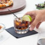Reserve by Libbey 9022/69474 Renewal 9 oz. Customizable Chisel Rocks / Old Fashioned Glass - 12/Case