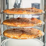 Hatco FDWD-2 Flav-R-Fresh 2 Door Humidified Impulse Hot Food Display Cabinet With 4 Tier Circle Rack