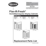 Hatco FDWD-2 Flav-R-Fresh 2 Door Humidified Impulse Hot Food Display Cabinet With 4 Tier Circle Rack