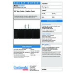 Continental Refrigerator KC90SN Double Tap Kegerator Beer Dispenser, Shallow Depth - Black, (4) 1/2 Keg Capacity
