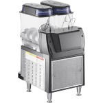 Bunn 58000.0015 Ultra NX Black and Stainless Steel Double 3 Gallon Slushy Machine - 120V Bunn 58000.0015 Ultra NX Black and Stainless Steel Double 3 Gallon Slushy Machine - 120V