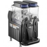 Bunn 58000.0015 Ultra NX Black and Stainless Steel Double 3 Gallon Slushy Machine - 120V Bunn 58000.0015 Ultra NX Black and Stainless Steel Double 3 Gallon Slushy Machine - 120V