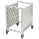 Channel 620 40 Pan End Load Semi-Enclosed Aluminum Bun / Sheet Pan Rack - Assembled