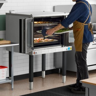 Cooking Performance Group FECD-100-D Single Deck Standard Depth Full Size Electric Convection Oven - 240V, 1 Phase, 11.9 kW Cooking Performance Group FECD-100-D Single Deck Standard Depth Full Size Electric Convection Oven - 240V, 1 Phase, 11.9 kW